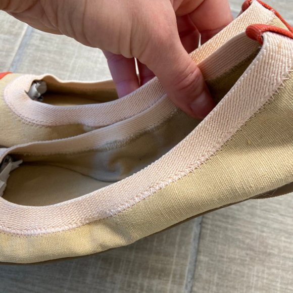 Ann Taylor LOFT Color Block Ballet Flats - Picture 5 of 10